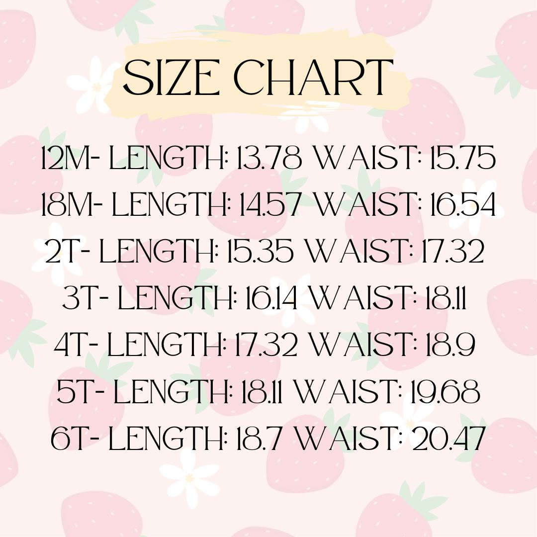 Pink Strawberry Denim Overall Shorts